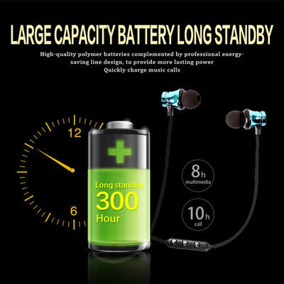Active Noise Cancelling Sports Bluetooth Earbud Headphones-Bluetooth Earphones & Headphones-1More Store-Docs General Store