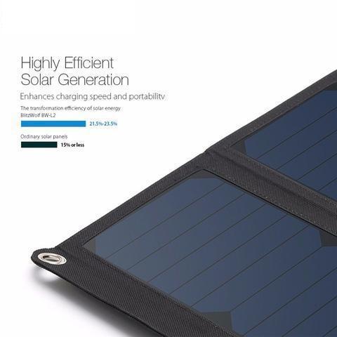 15W Waterproof Solar Power Charger-Phone Accessories-Docs General Store