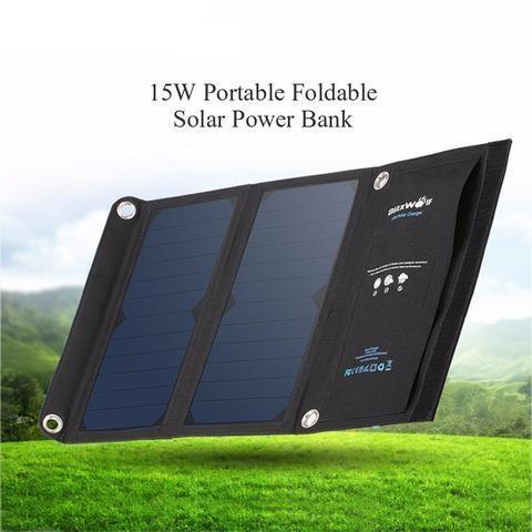 15W Waterproof Solar Power Charger-Phone Accessories-Docs General Store