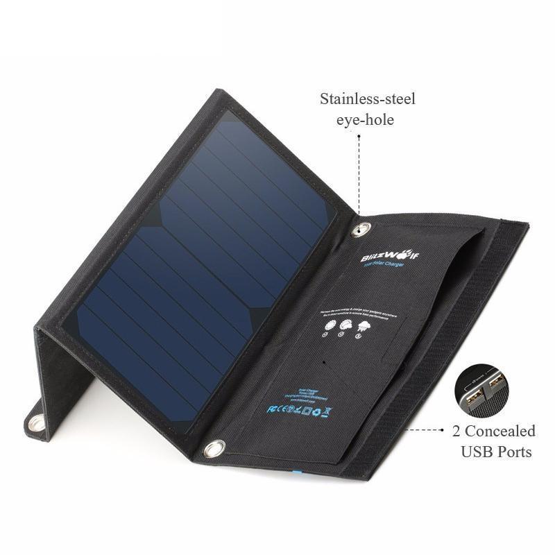 15W Waterproof Solar Power Charger-Phone Accessories-Docs General Store
