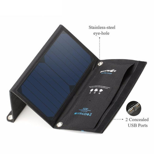 15W Waterproof Solar Power Charger-Phone Accessories-Docs General Store