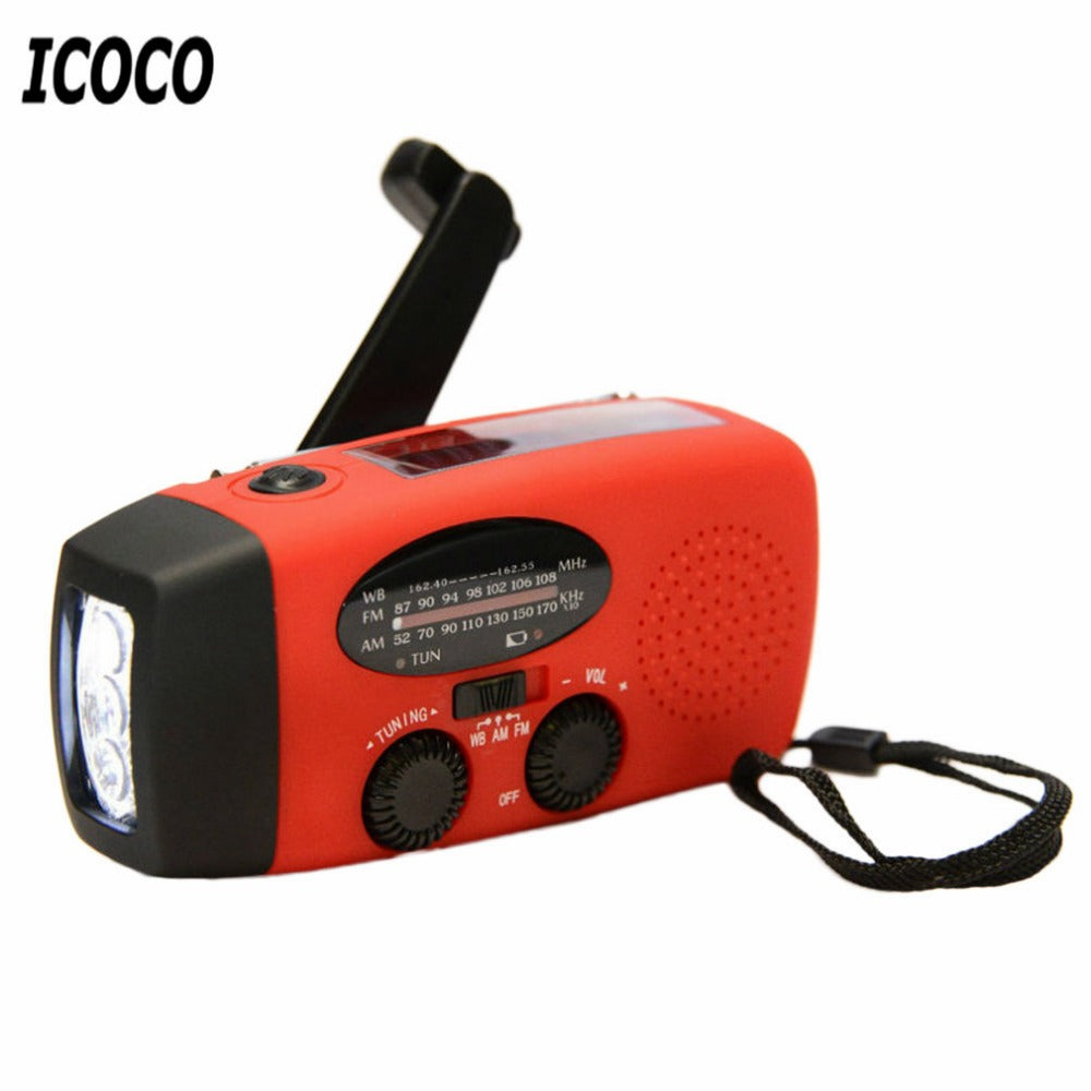 3 in 1 Emergency Charger Flashlight