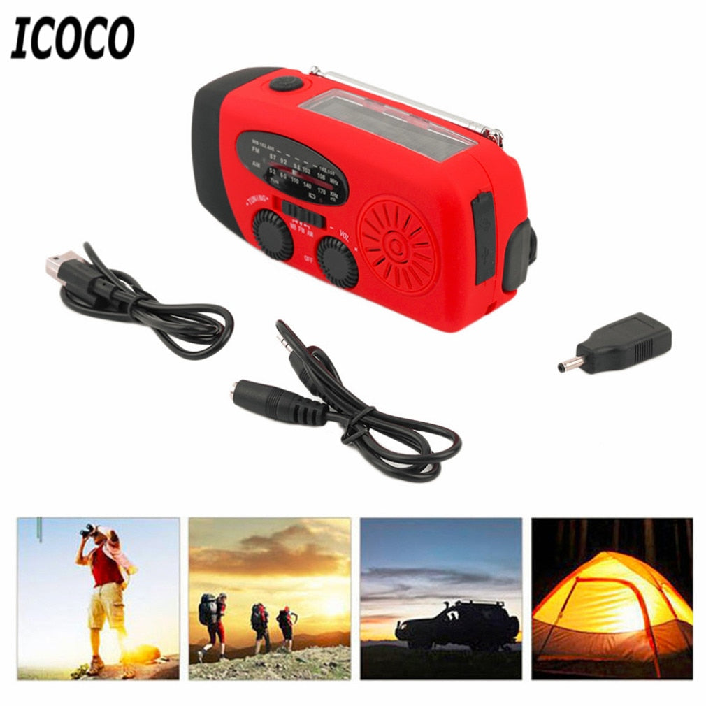 3 in 1 Emergency Charger Flashlight