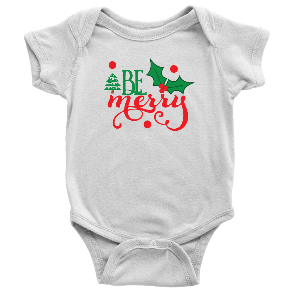 Be Merry Baby Bodysuit