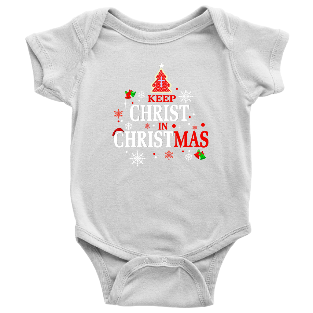 Christ in Christmas Baby Bodysuit