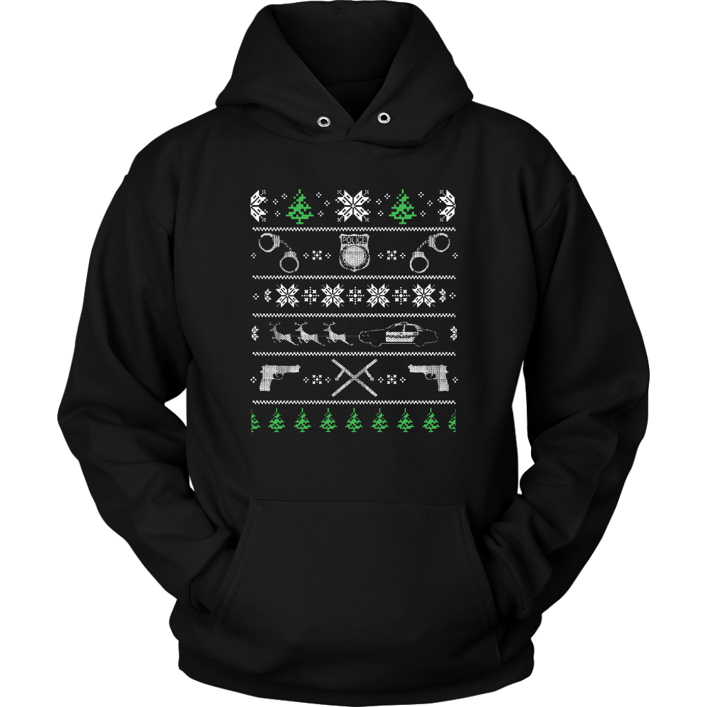 Police Christmas Hoodie