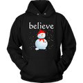 Believe Snowman Hoodie