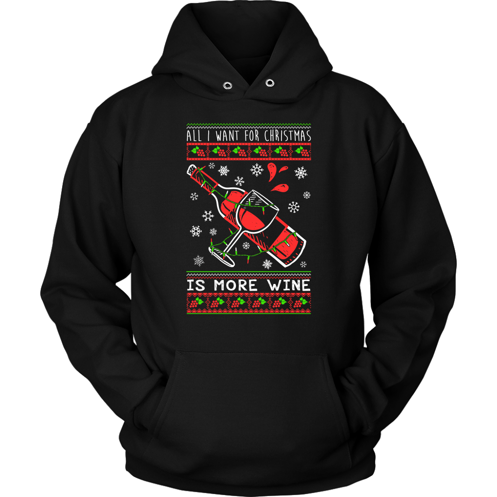 More Wine Hoodie