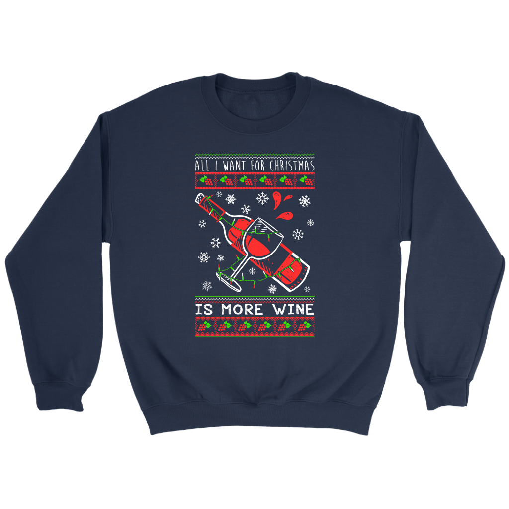 More Wine Sweatshirt