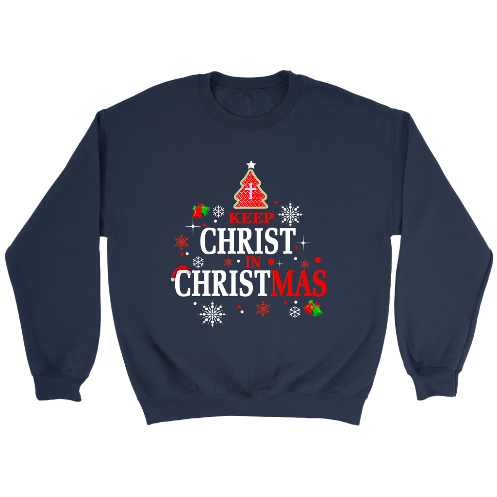 Christ in Christmas Sweatshirt