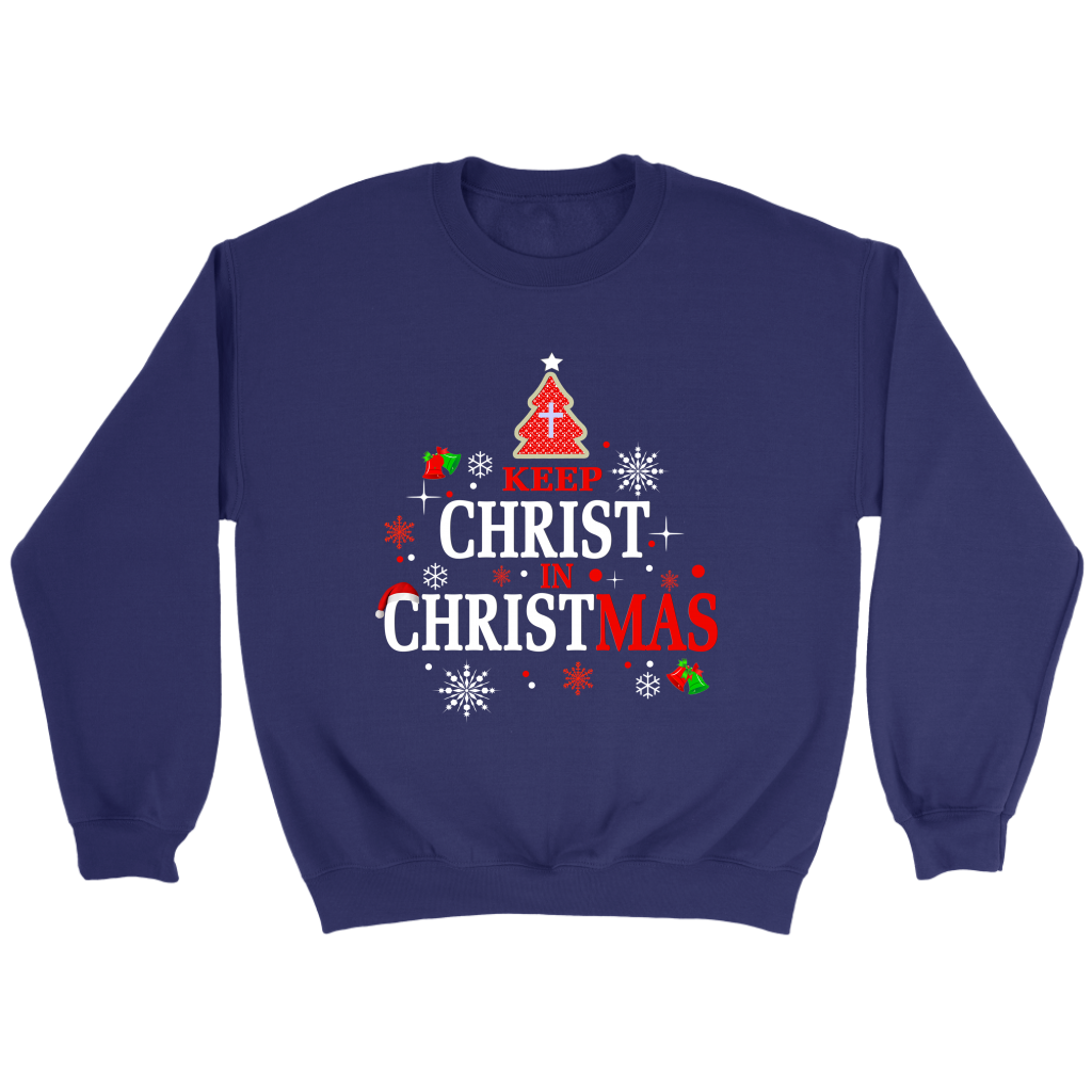 Christ in Christmas Sweatshirt