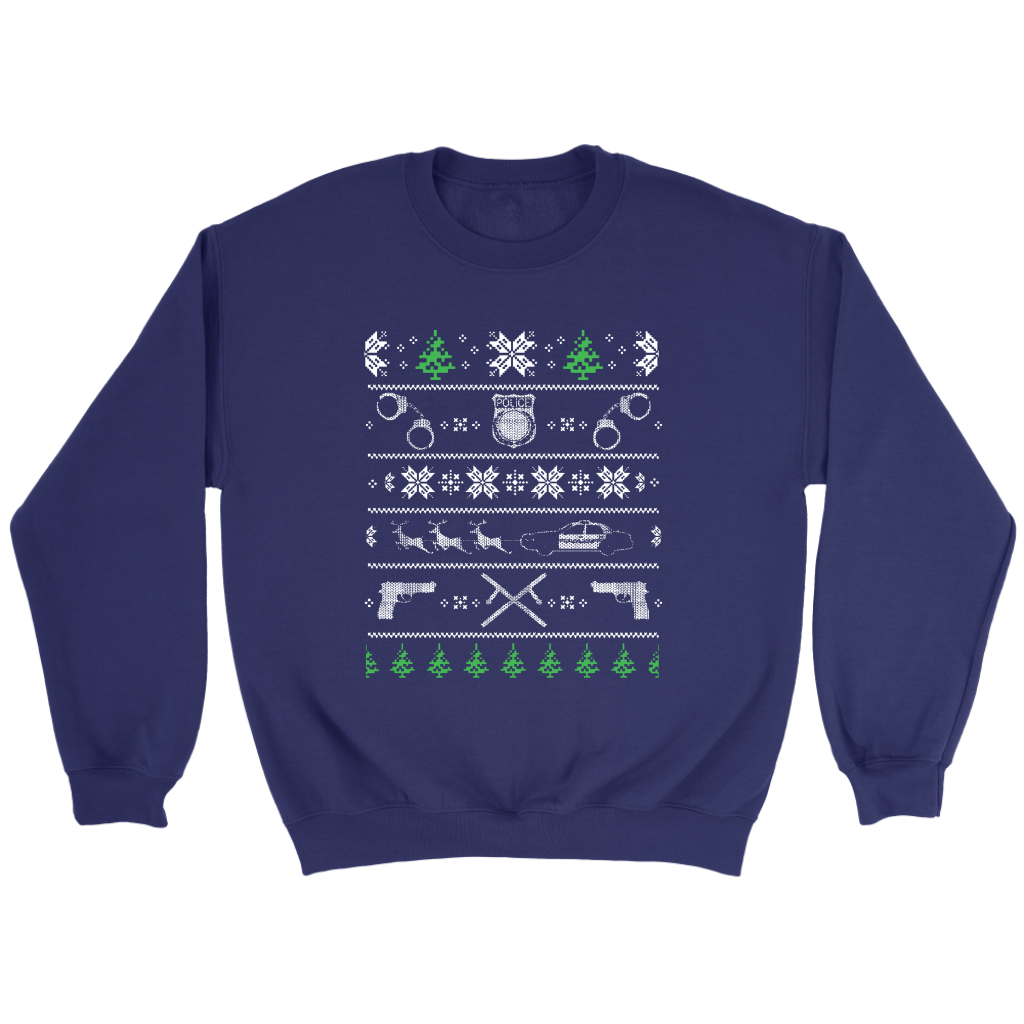 Police Christmas Sweatshirt
