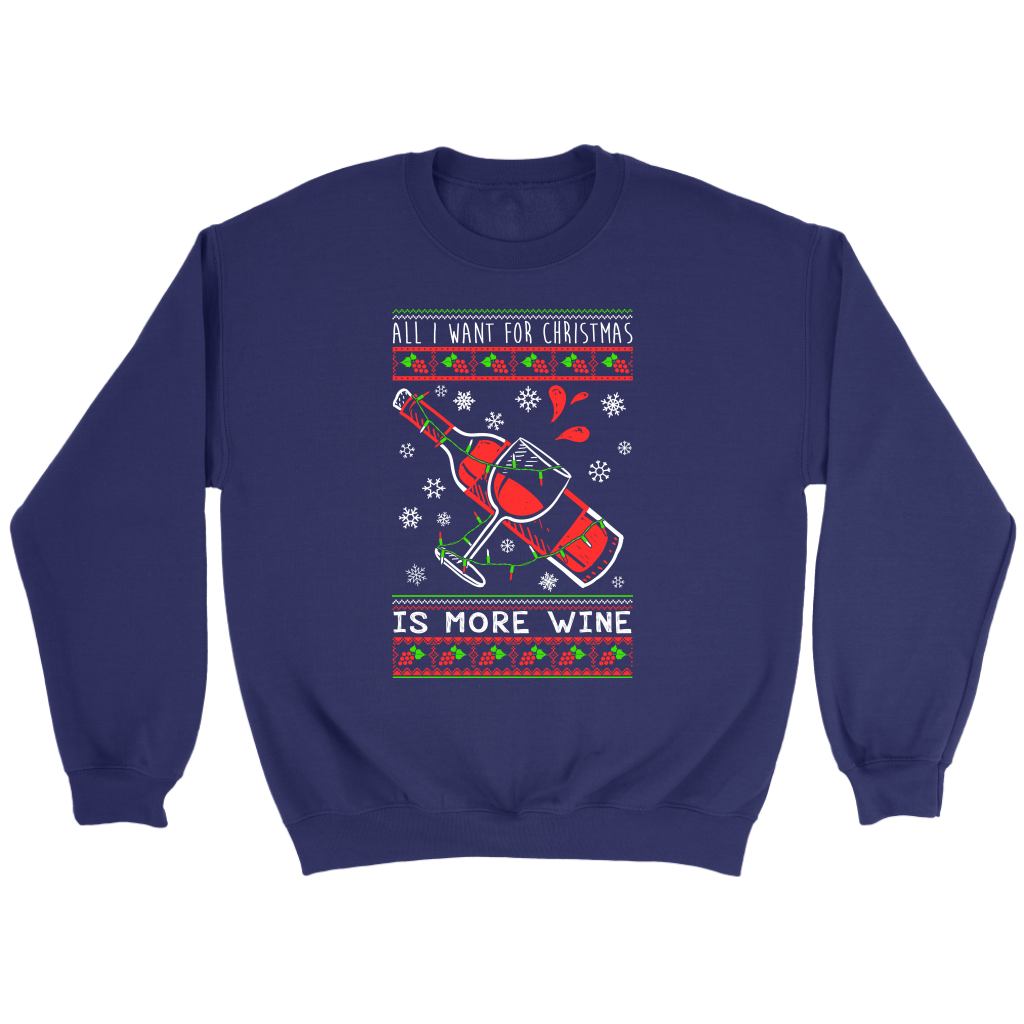 More Wine Sweatshirt