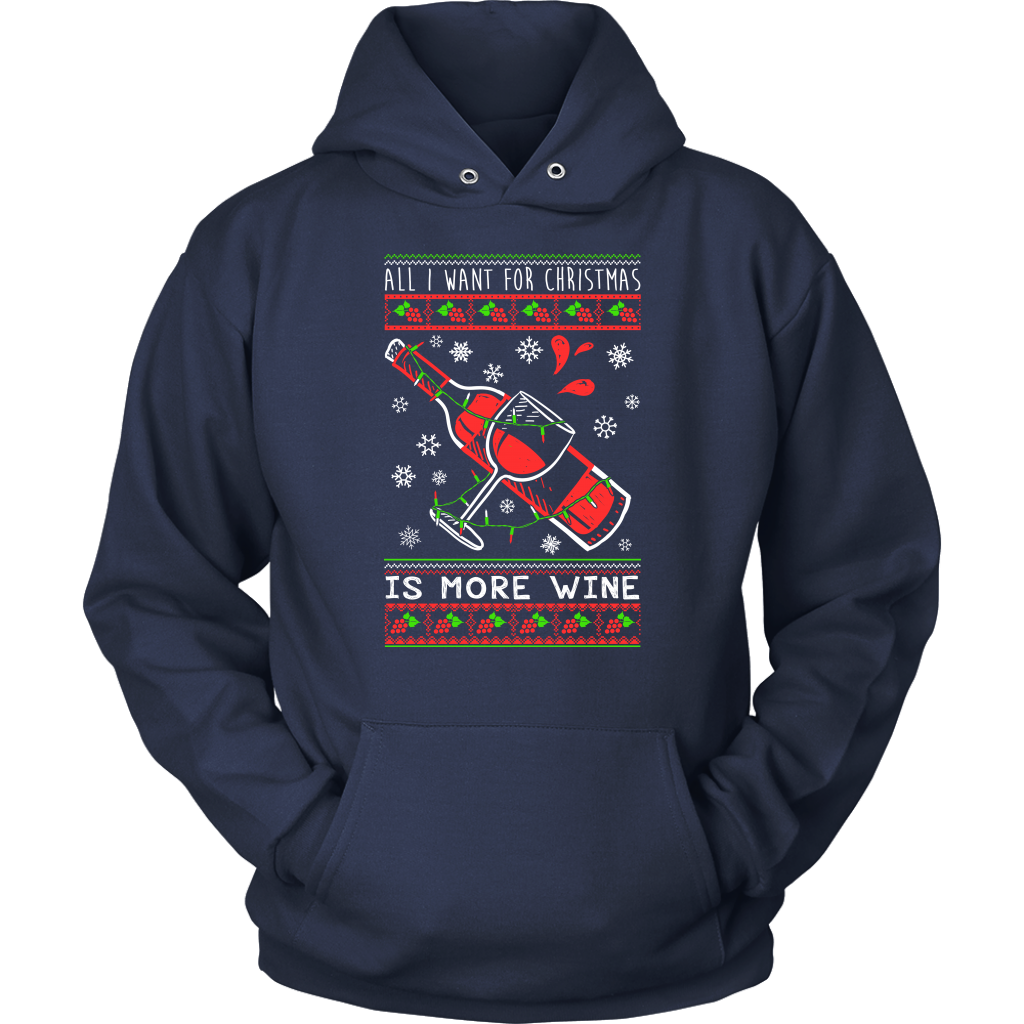 More Wine Hoodie