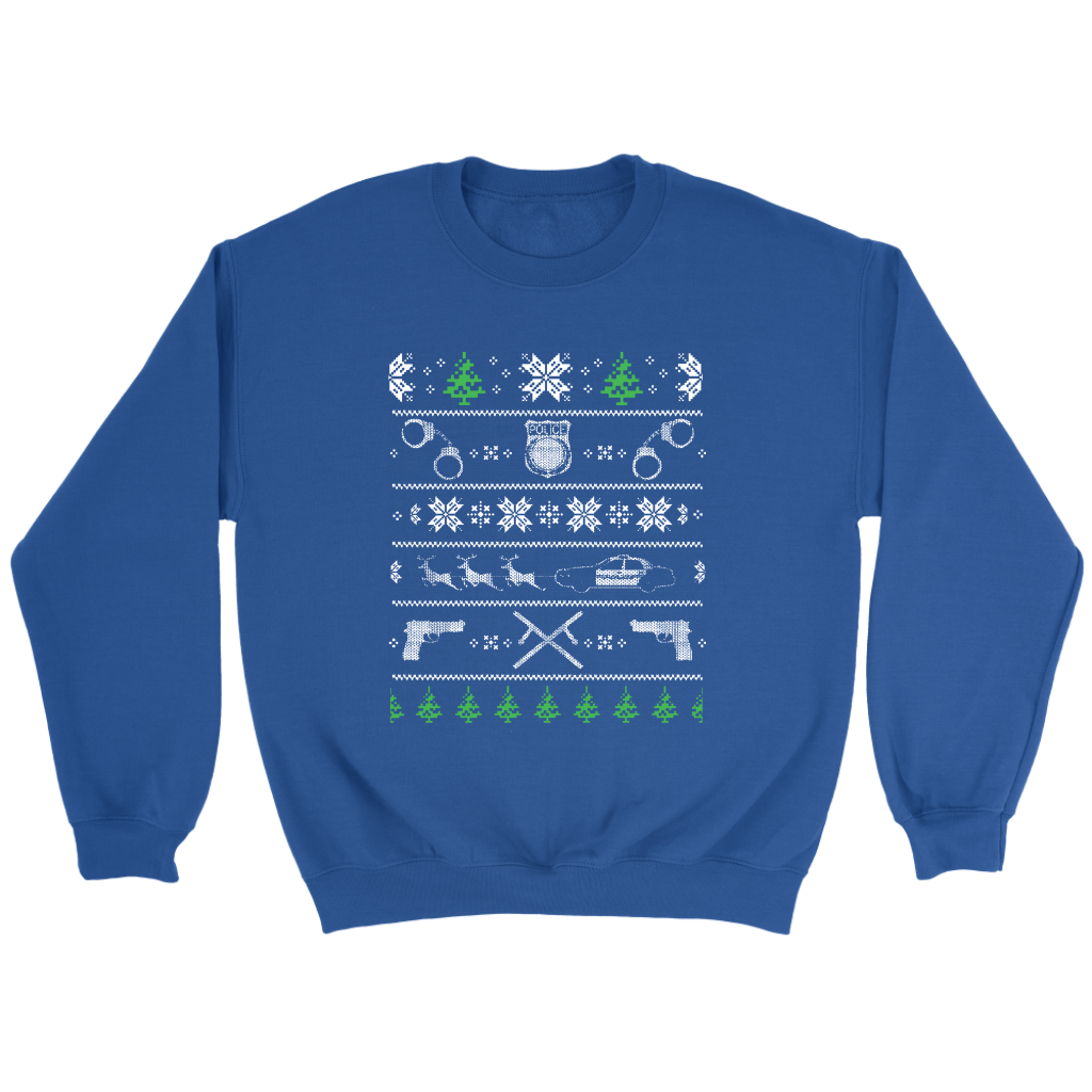Police Christmas Sweatshirt