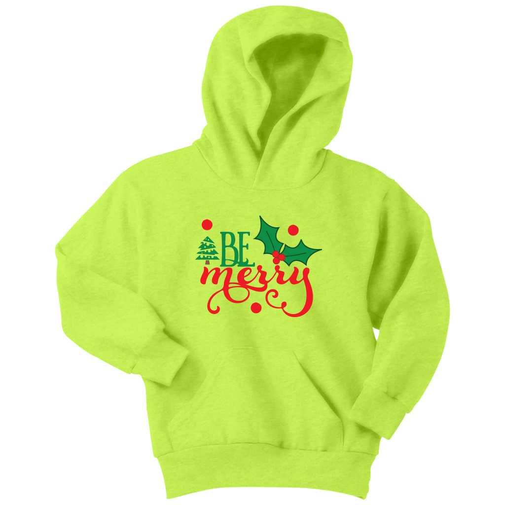 Be Merry Youth Hoodie