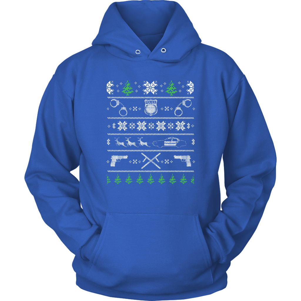 Police Christmas Hoodie