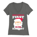 Real Santa Womens V-Neck