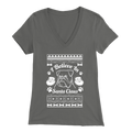 I Believe Santa Womens V Neck