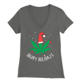 Happy Holidaze Women's V Neck