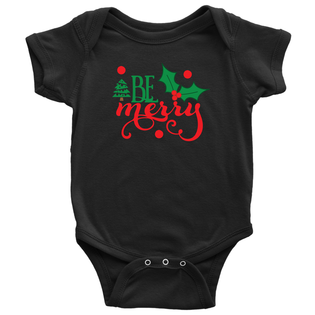 Be Merry Baby Bodysuit
