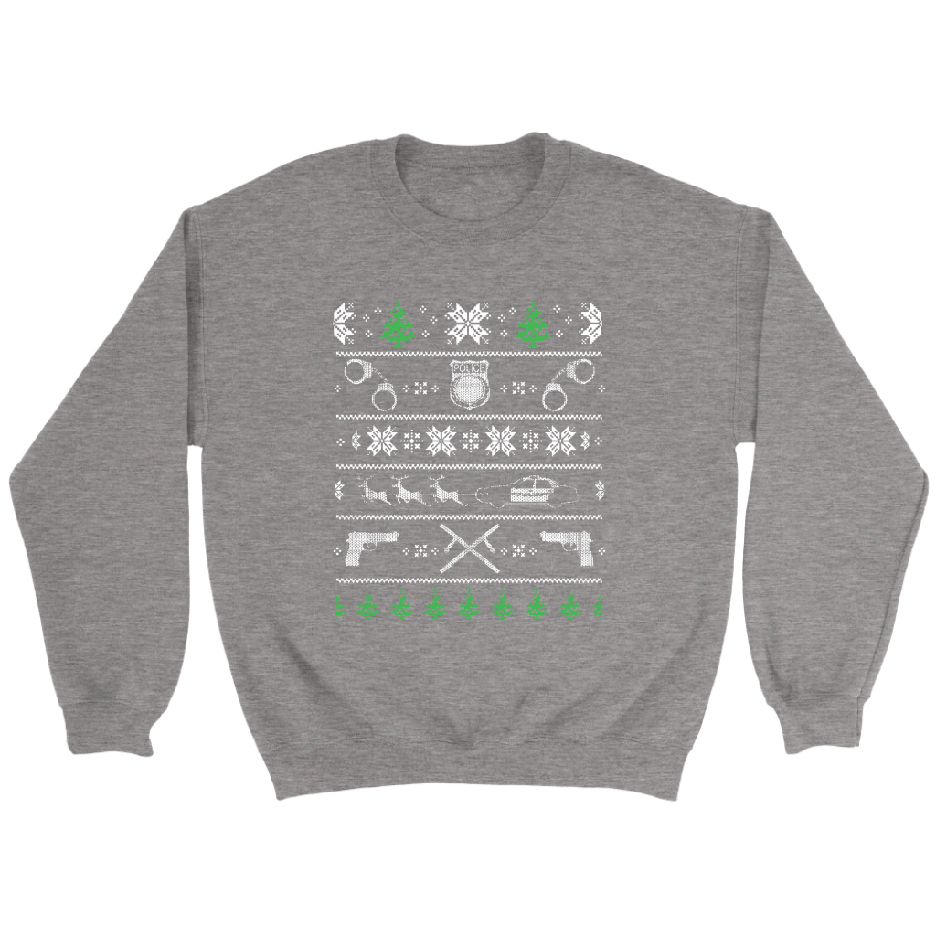 Police Christmas Sweatshirt