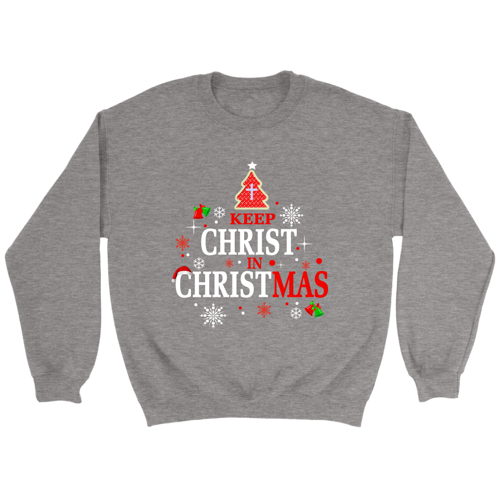 Christ in Christmas Sweatshirt