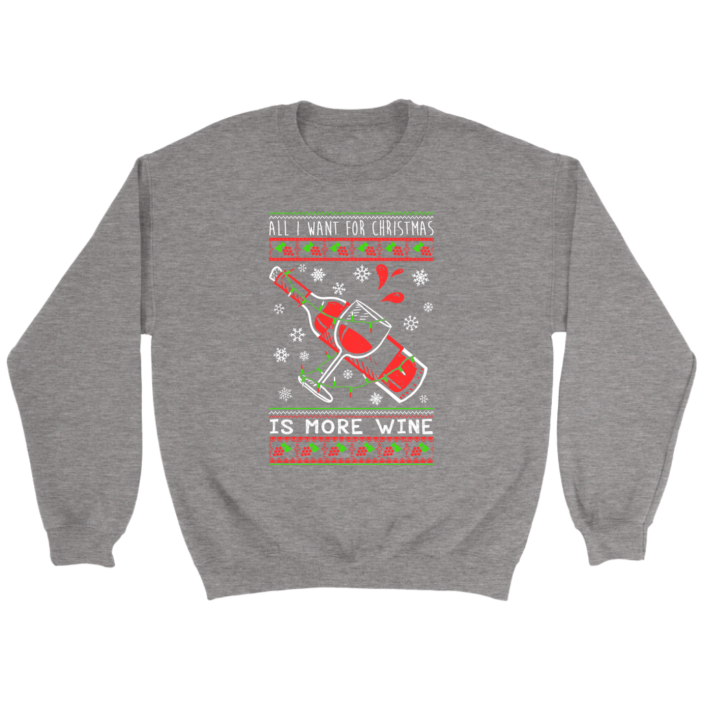 More Wine Sweatshirt