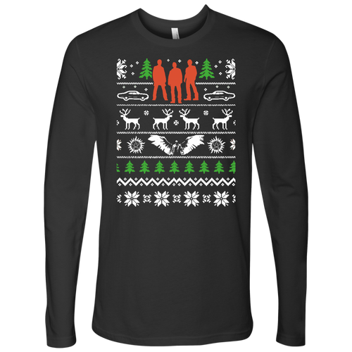 Abstract Holidays Mens Long Sleeve Shirt