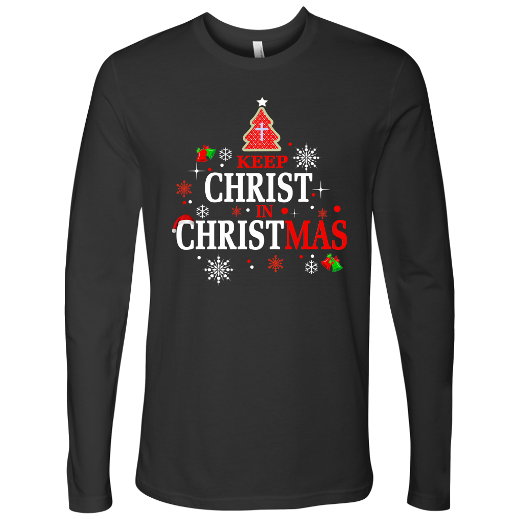 Christ in Christmas Men's Long Sleeve Shirt
