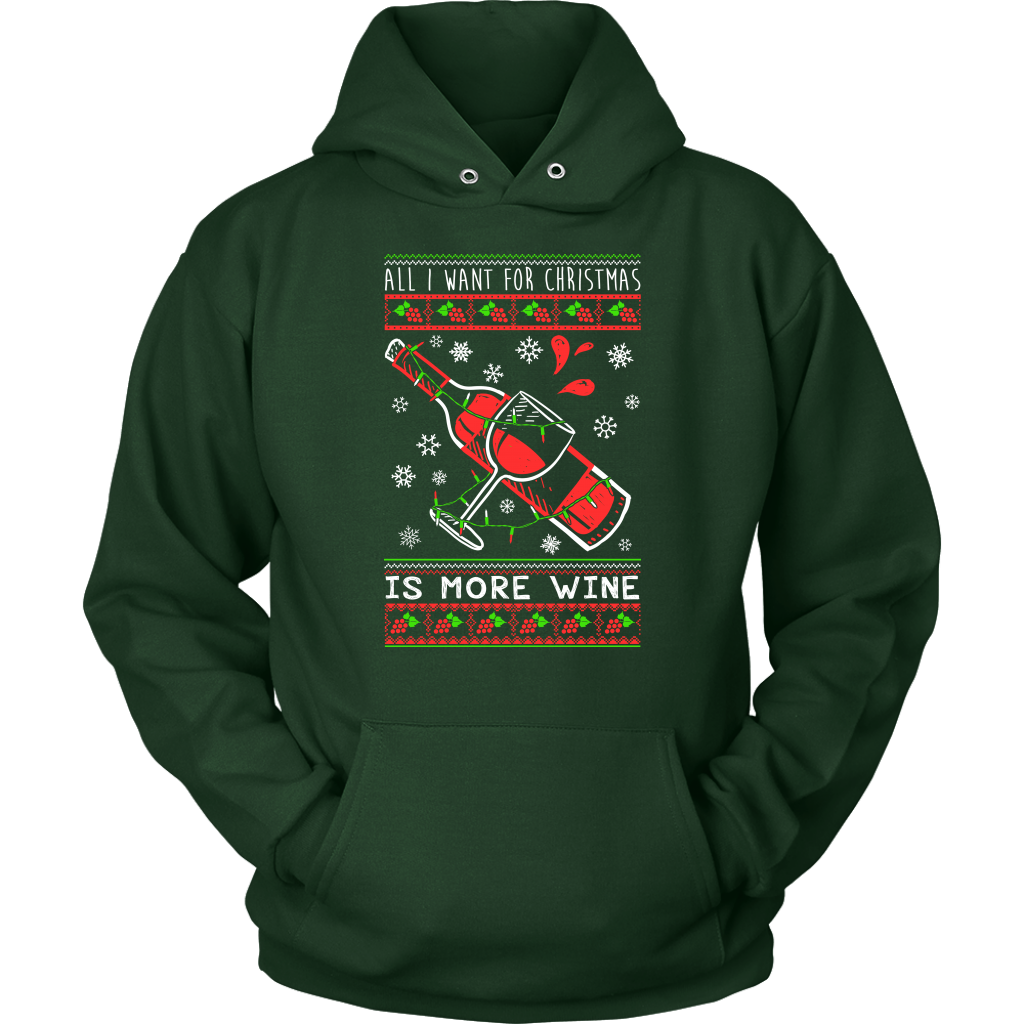 More Wine Hoodie