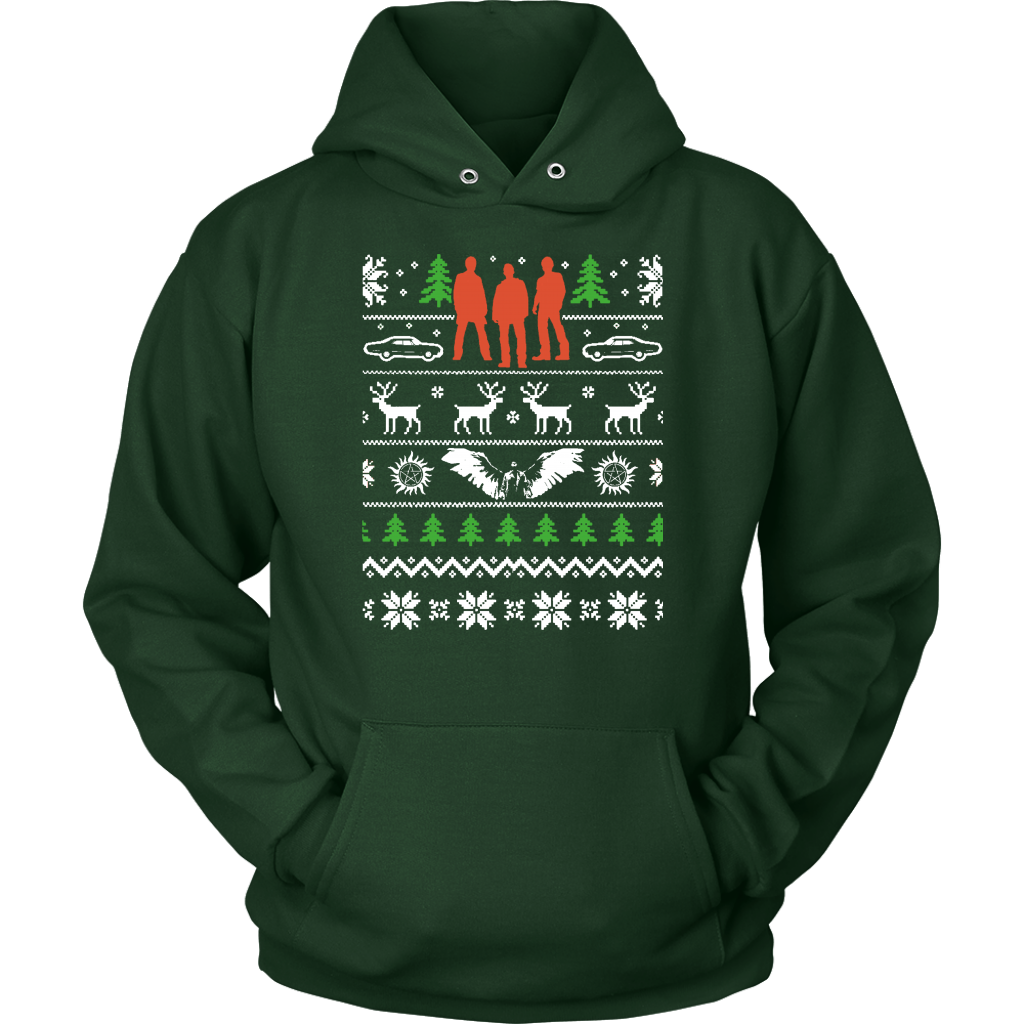 Abstract Holidays Hoodie