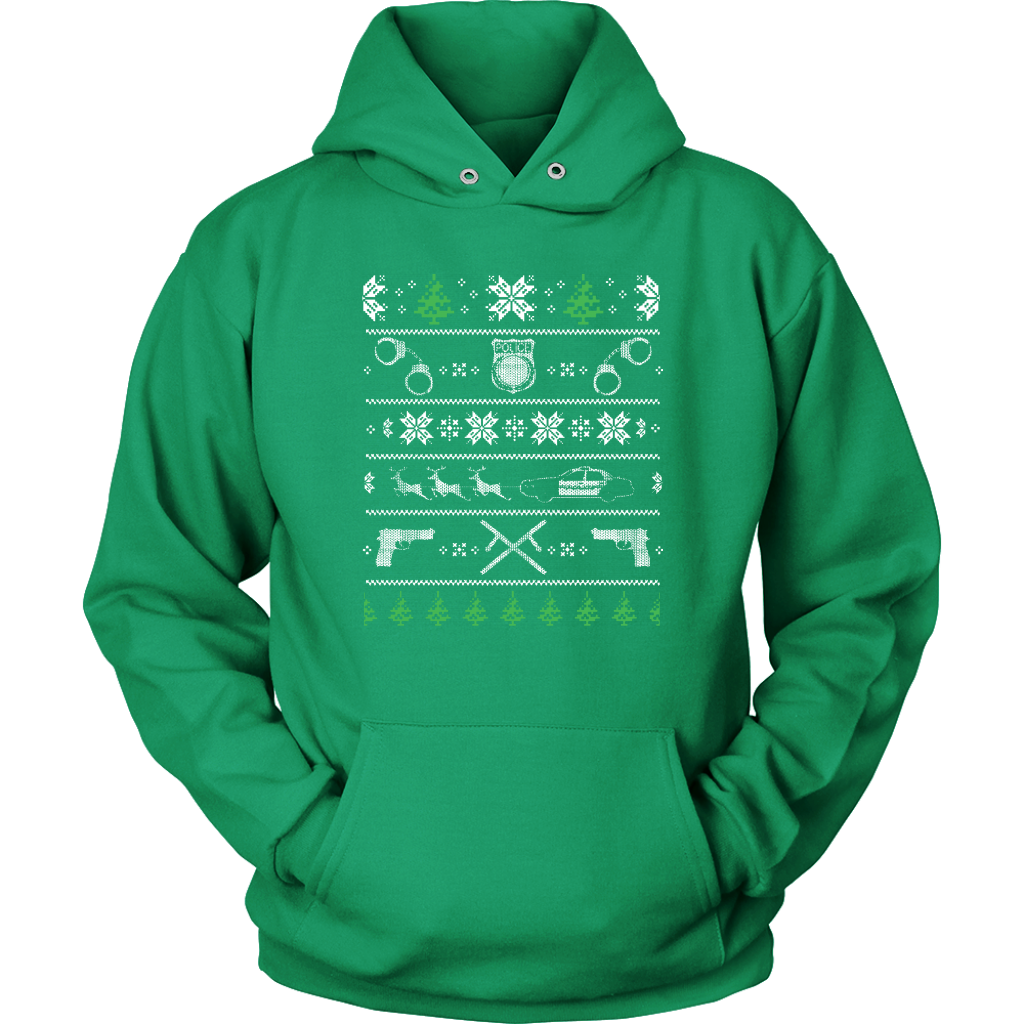 Police Christmas Hoodie