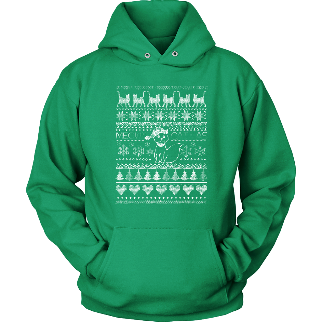 Cat Christmas Hoodie