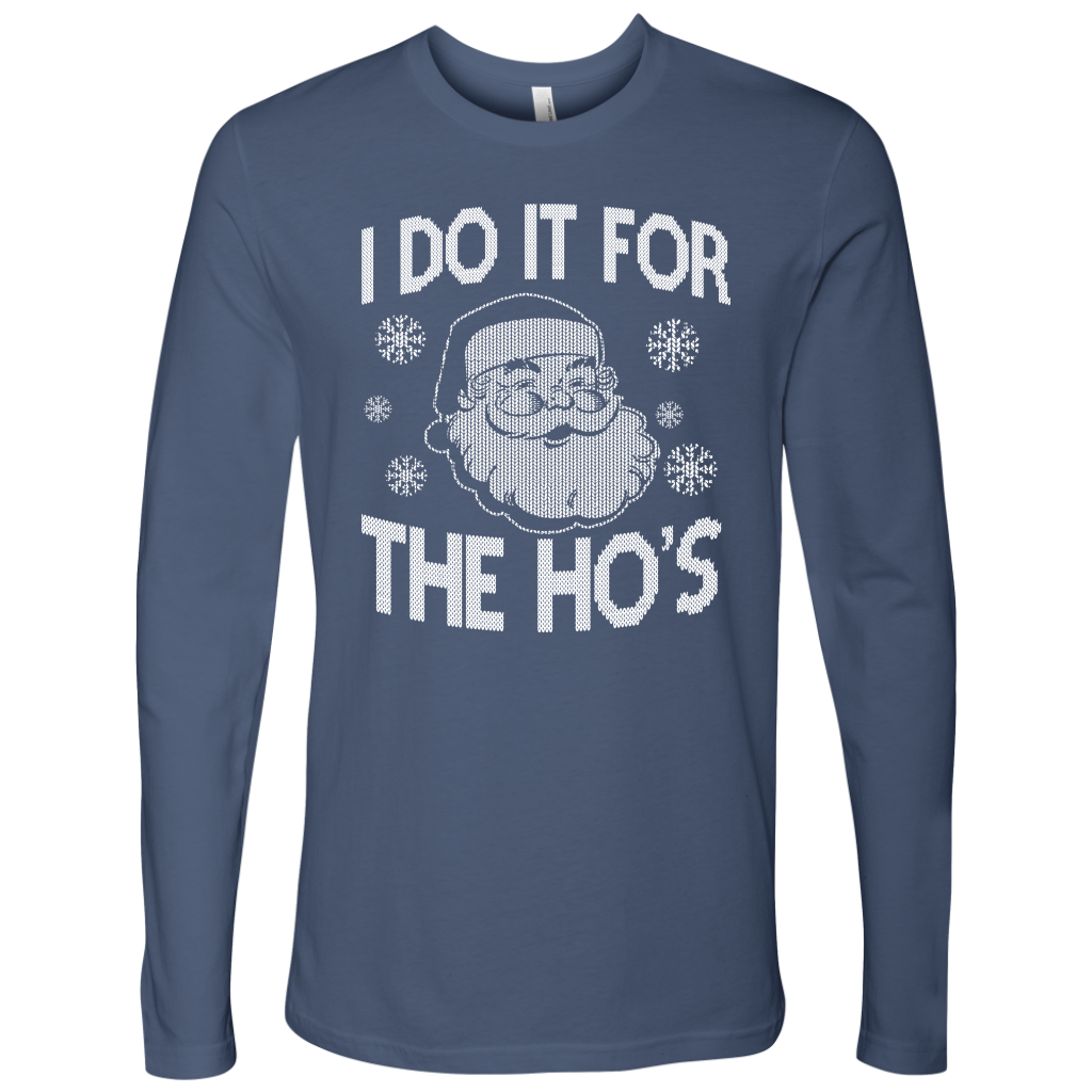 I Do It For Men's Long Sleeve Shirt