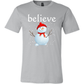 Believe Snowman Men's T-Shirt