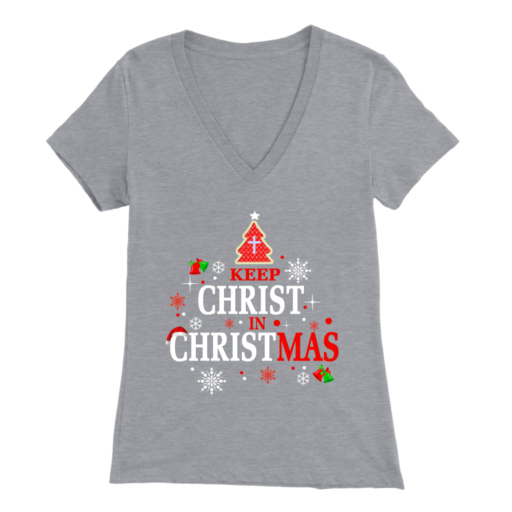 Christ in Christmas Women's V-Neck
