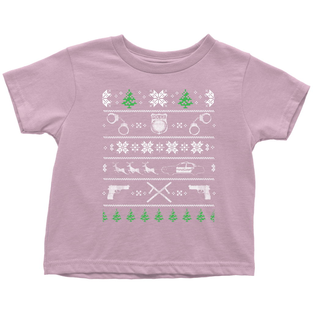 Police Christmas Toddler T-Shirt
