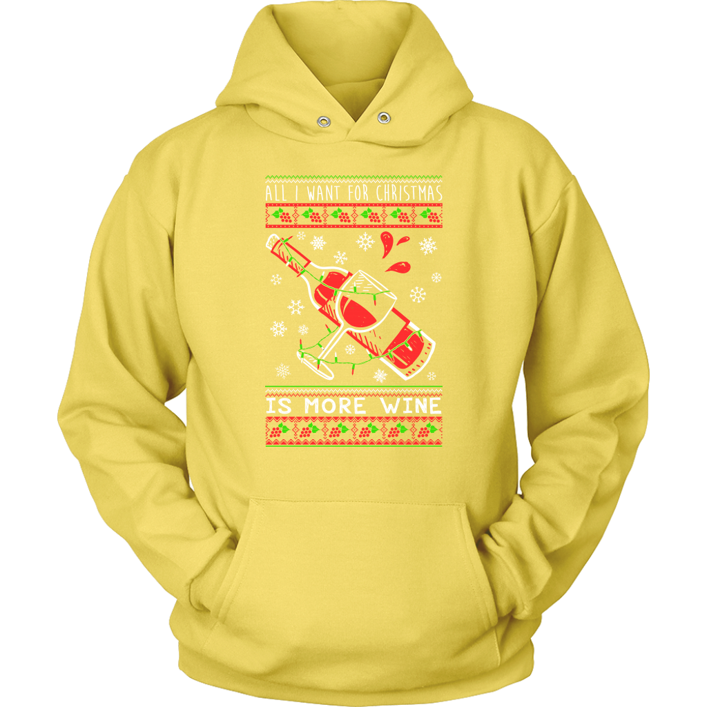 More Wine Hoodie
