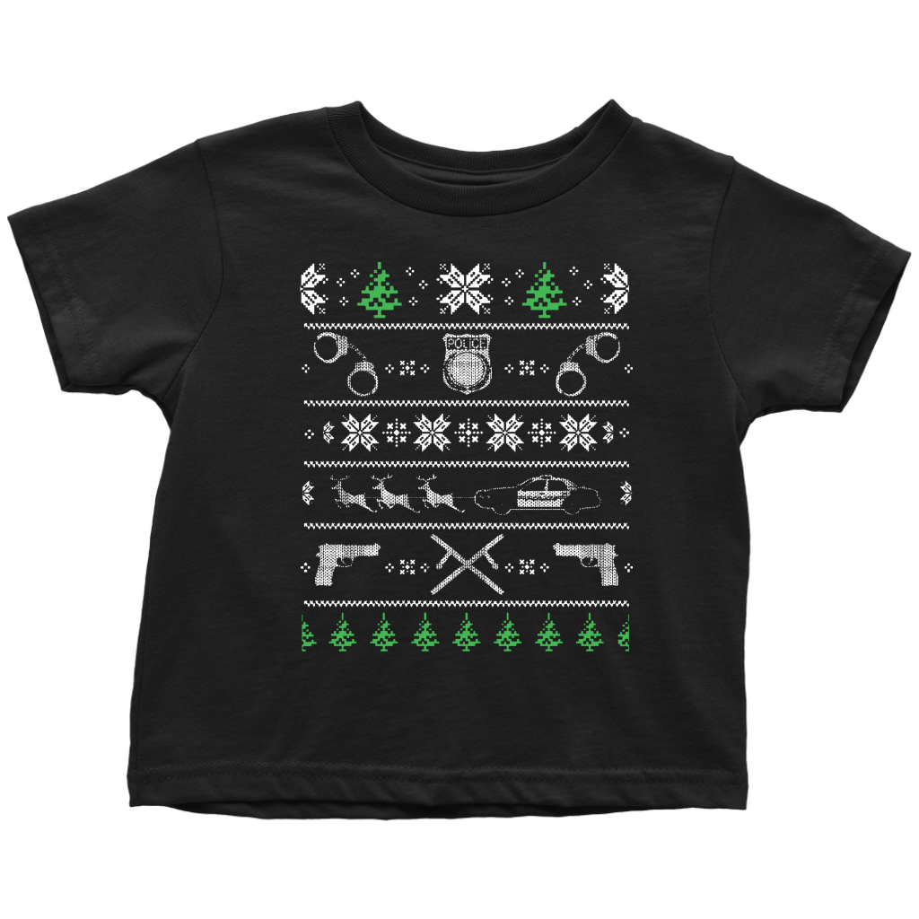 Police Christmas Toddler T-Shirt