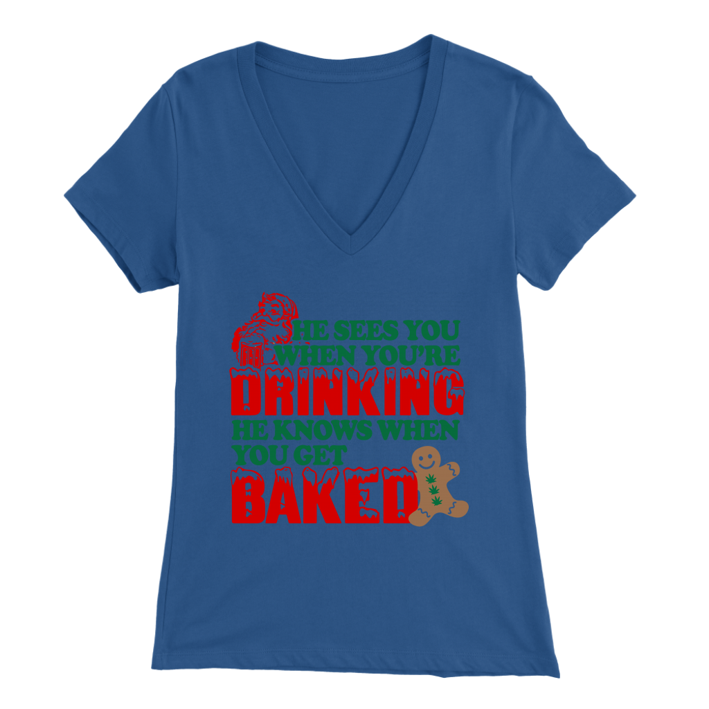 He Sees You Women's V-Neck