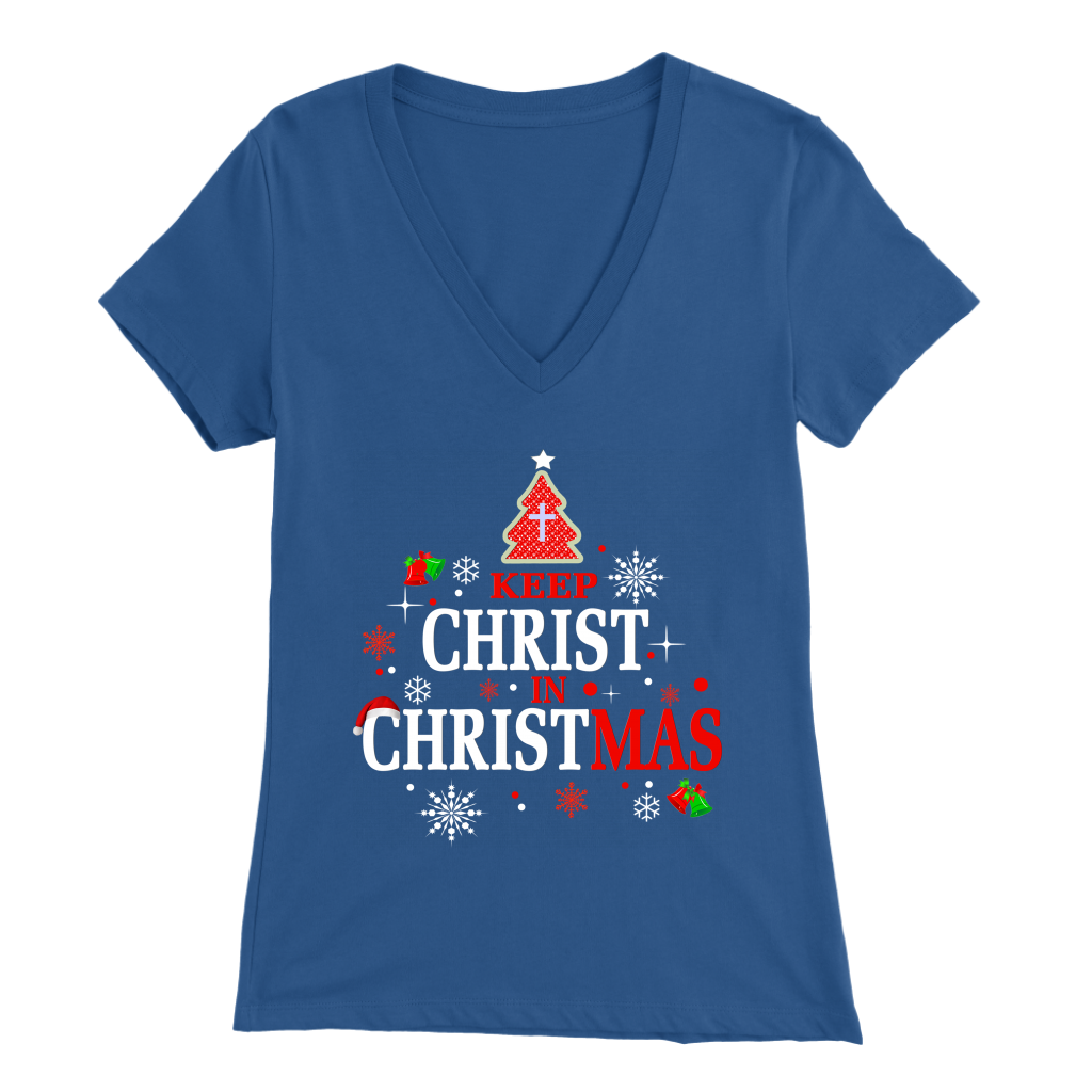 Christ in Christmas Women's V-Neck