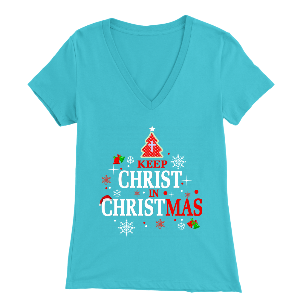 Christ in Christmas Women's V-Neck