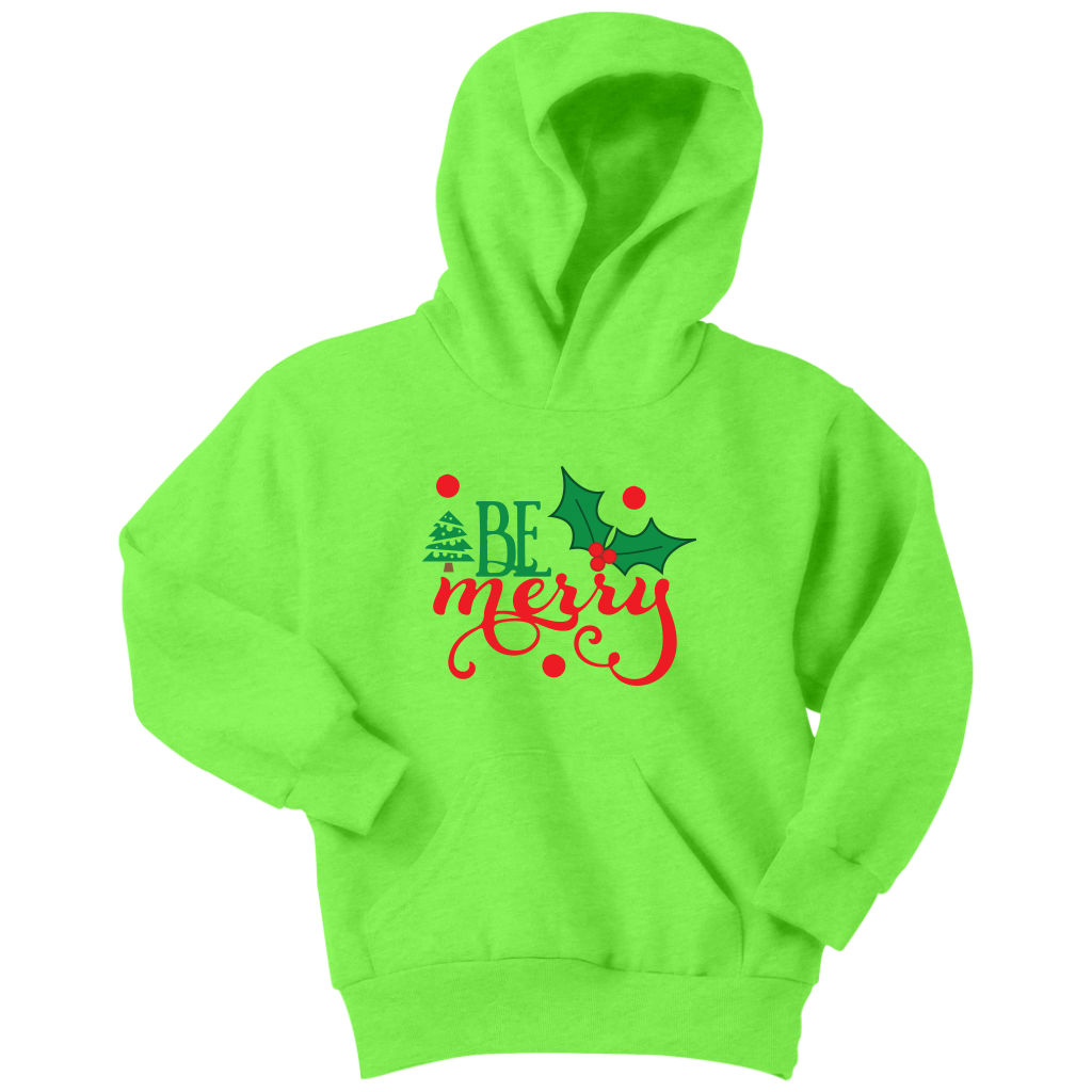 Be Merry Youth Hoodie