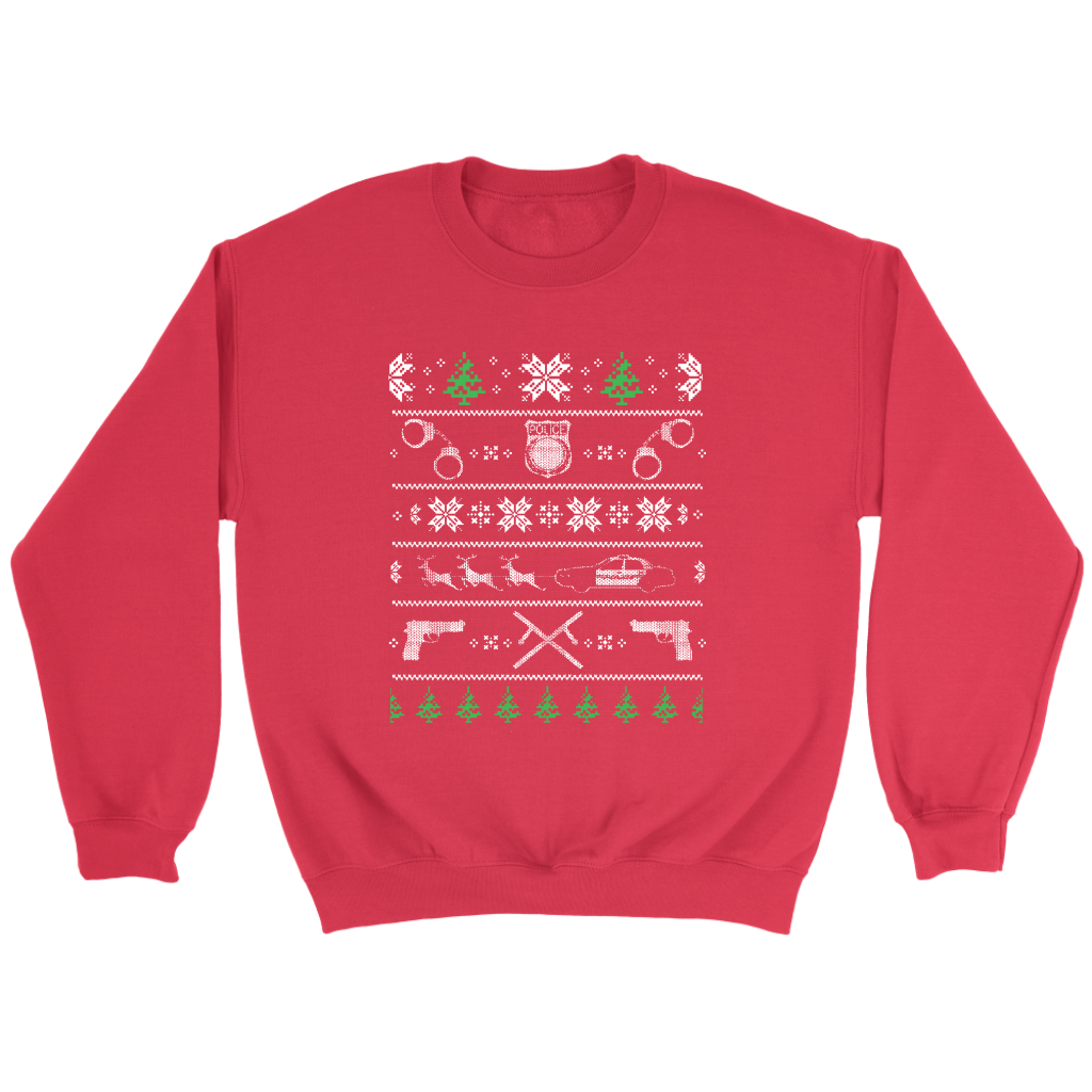 Police Christmas Sweatshirt