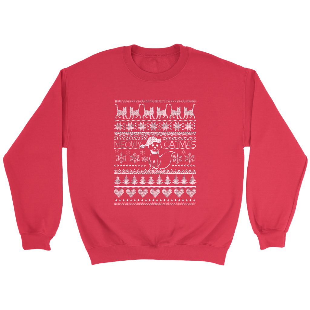 Cat Christmas Sweatshirt