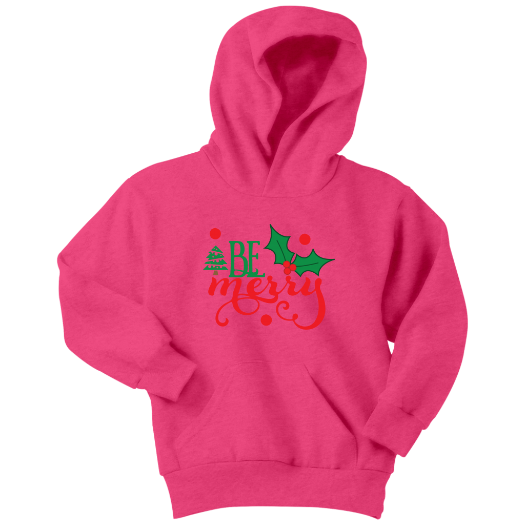 Be Merry Youth Hoodie