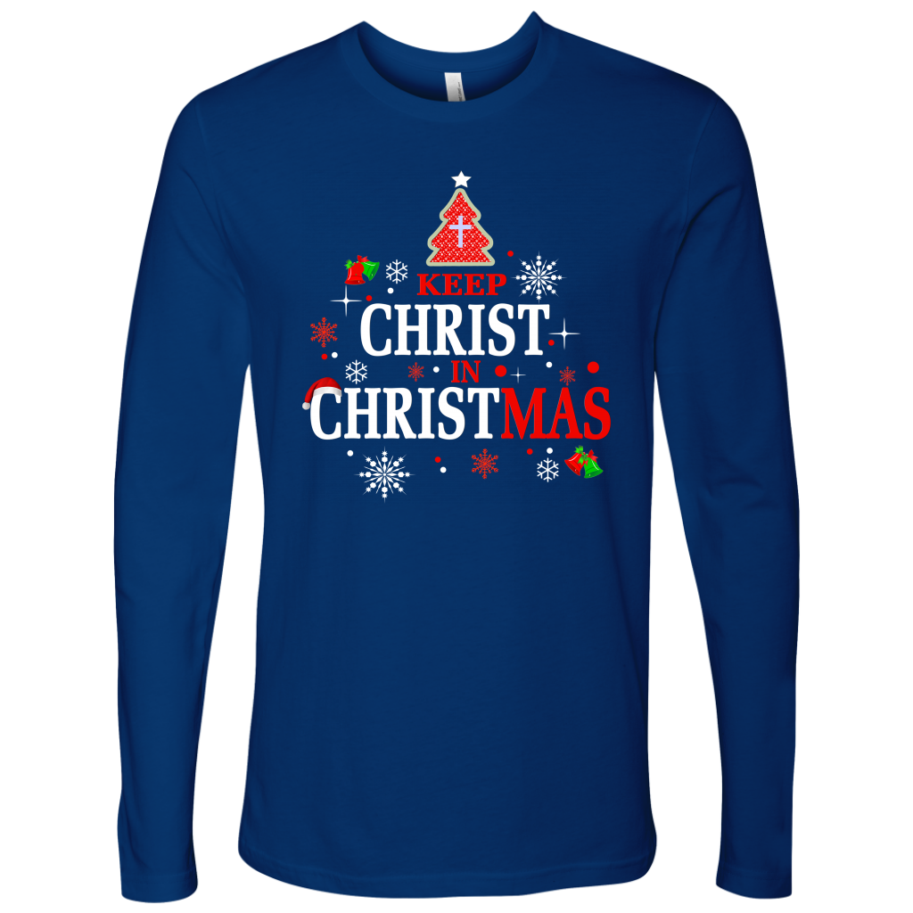 Christ in Christmas Men's Long Sleeve Shirt