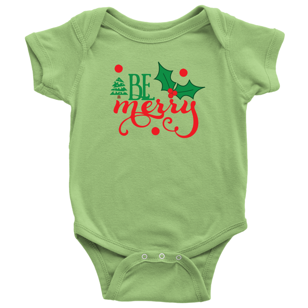 Be Merry Baby Bodysuit