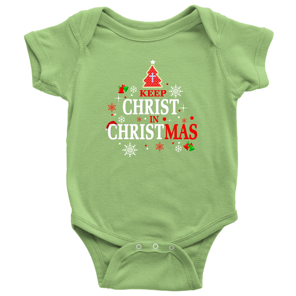 Christ in Christmas Baby Bodysuit